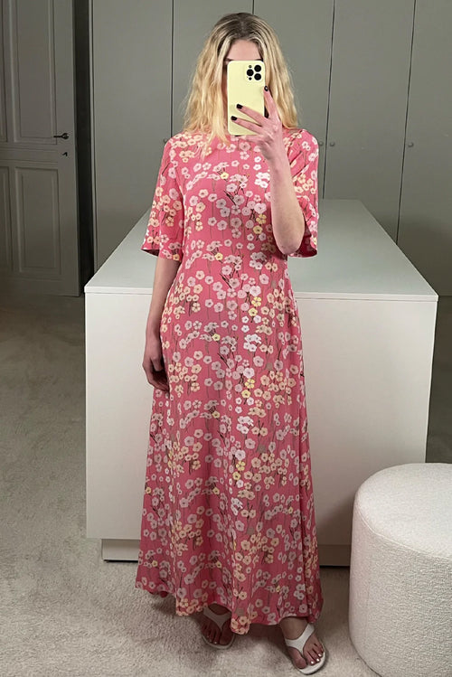 Majorie Dress - Buttercups Pink