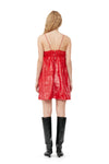 Sequins Mini Dress - Red