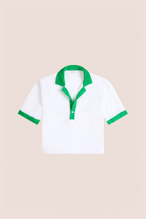 Estate Tee - Bianco/ Verde