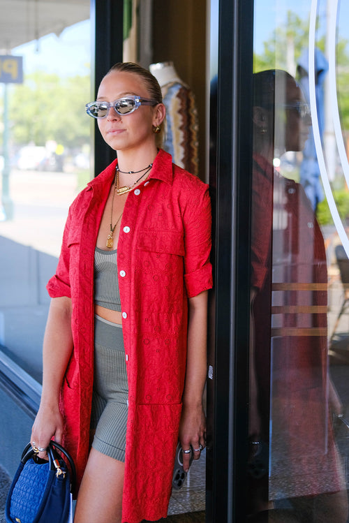 Majorca Dress - Red