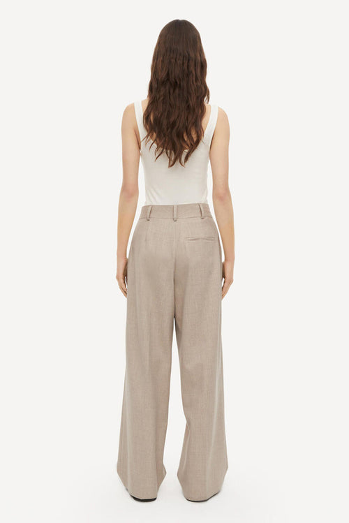 Cymbaria Pants - Beige Melange
