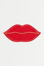 Bisous Napkin Set - Red