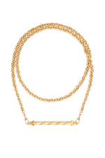 Candy Cane - 18K Yellow Gold
