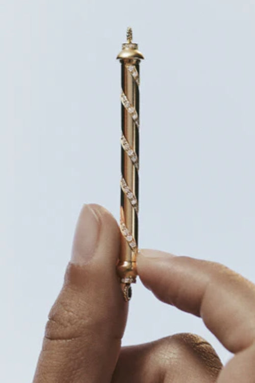 Candy Cane - 18K Yellow Gold