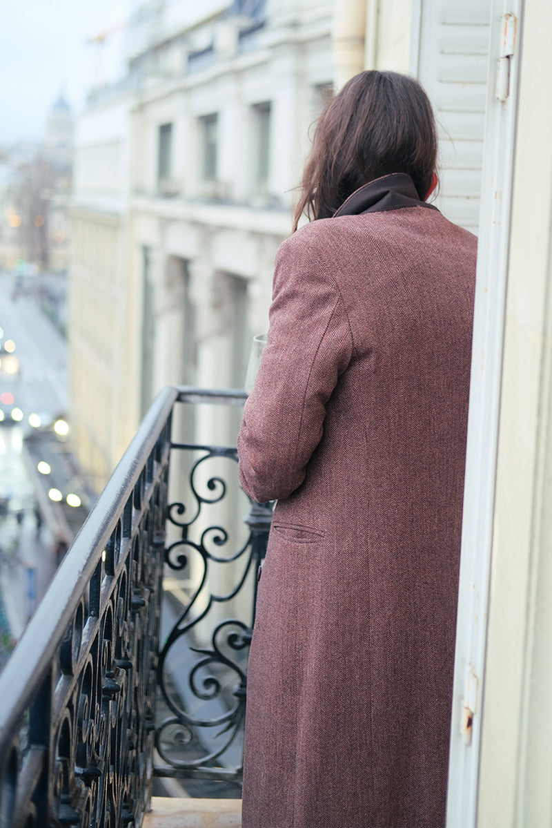 Charlot Coat - Herringbone