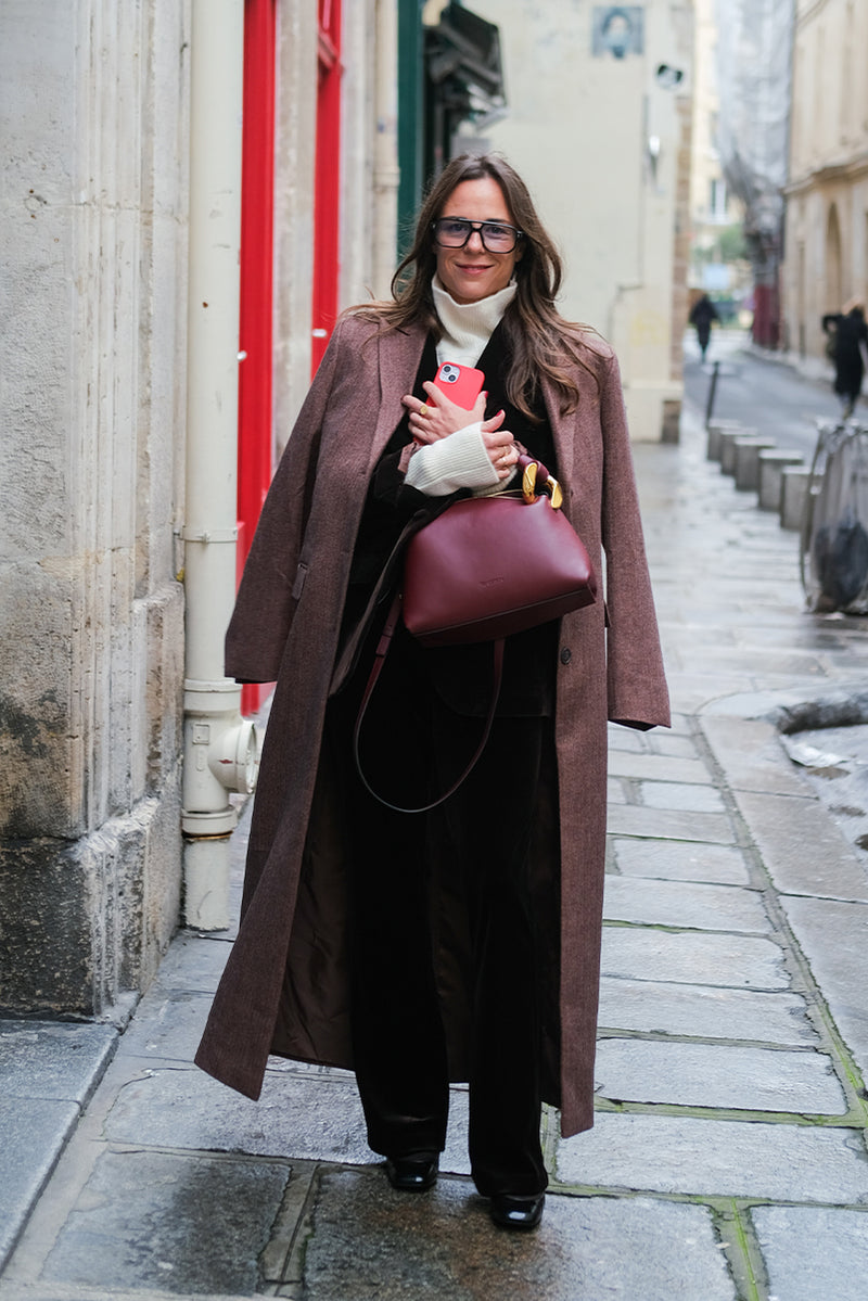 Charlot Coat - Herringbone