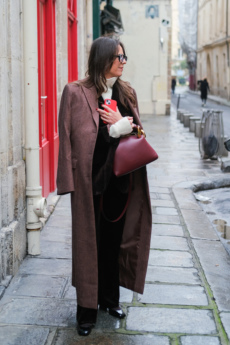 Charlot Coat - Herringbone