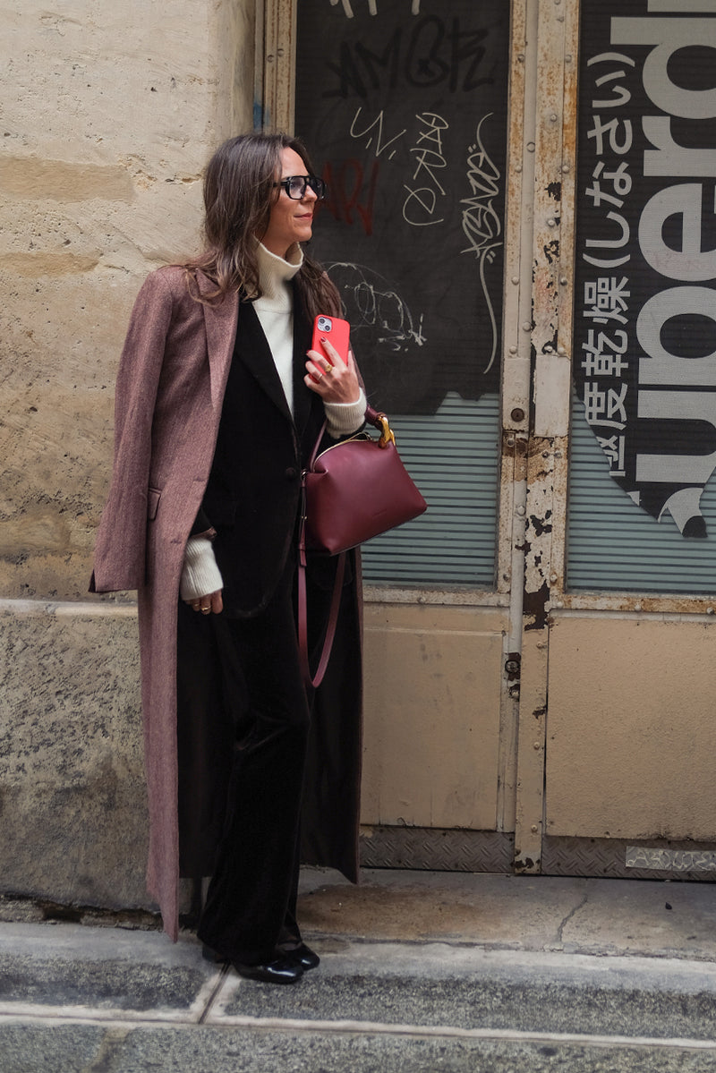 Charlot Coat - Herringbone