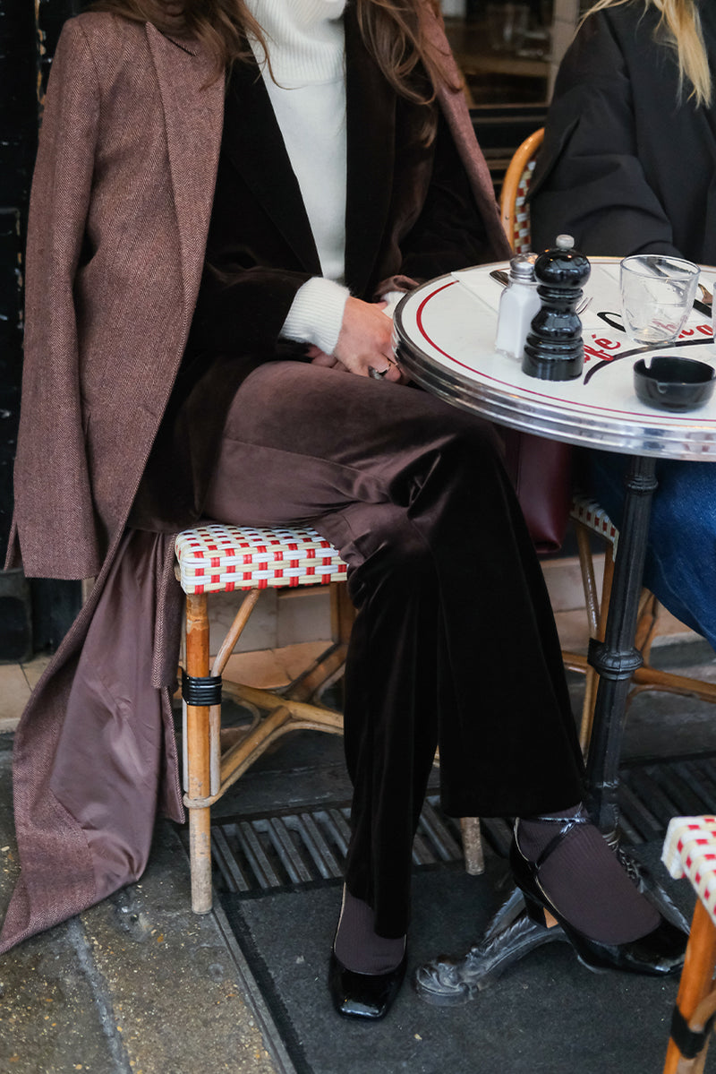 Charlot Coat - Herringbone