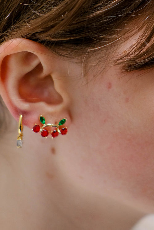 Lolita Cherry Stud Earrings