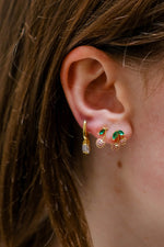Cherry Blossom Girl Studs - Mismatched