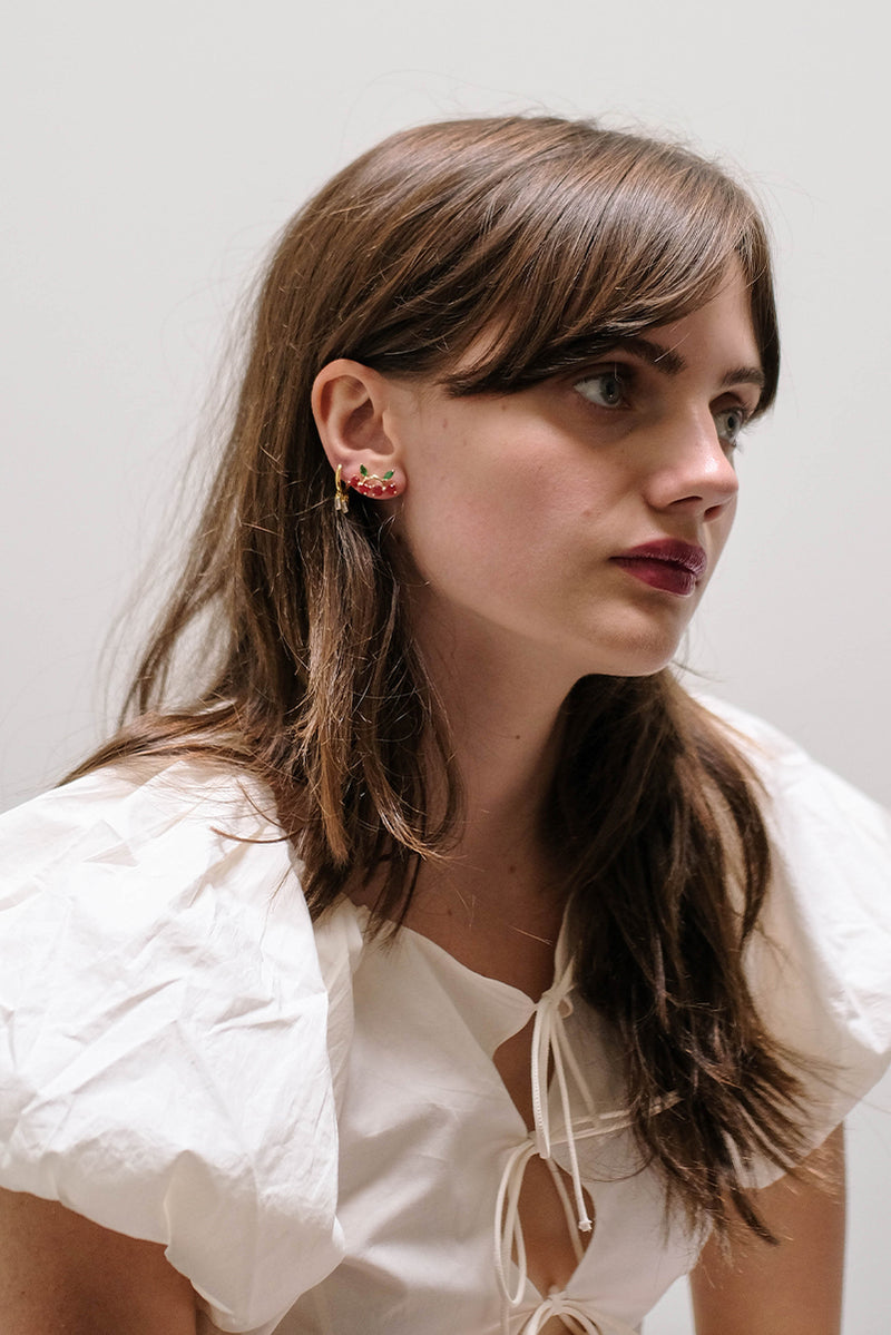 Lolita Cherry Stud Earrings