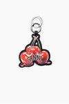 Cherry Keyring - Black