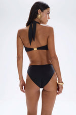 Locket Bandeau Top - Black