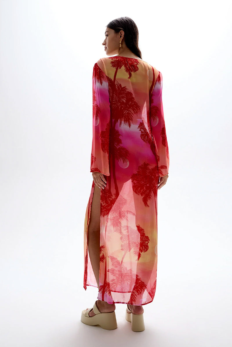 Hotline Maxi Dress - Palm
