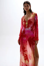 Hotline Maxi Dress - Palm