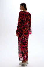Hotline Maxi Dress - Hibiscus Pink