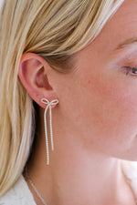 Coppola Bow Earrings - Gold