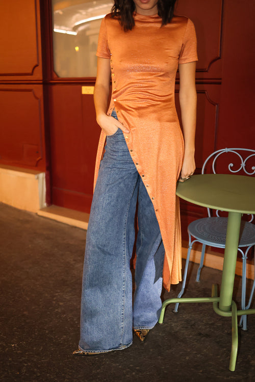 Cosmo Dress - Copper Shimmer