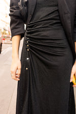 Cosmo Dress - Black Shimmer