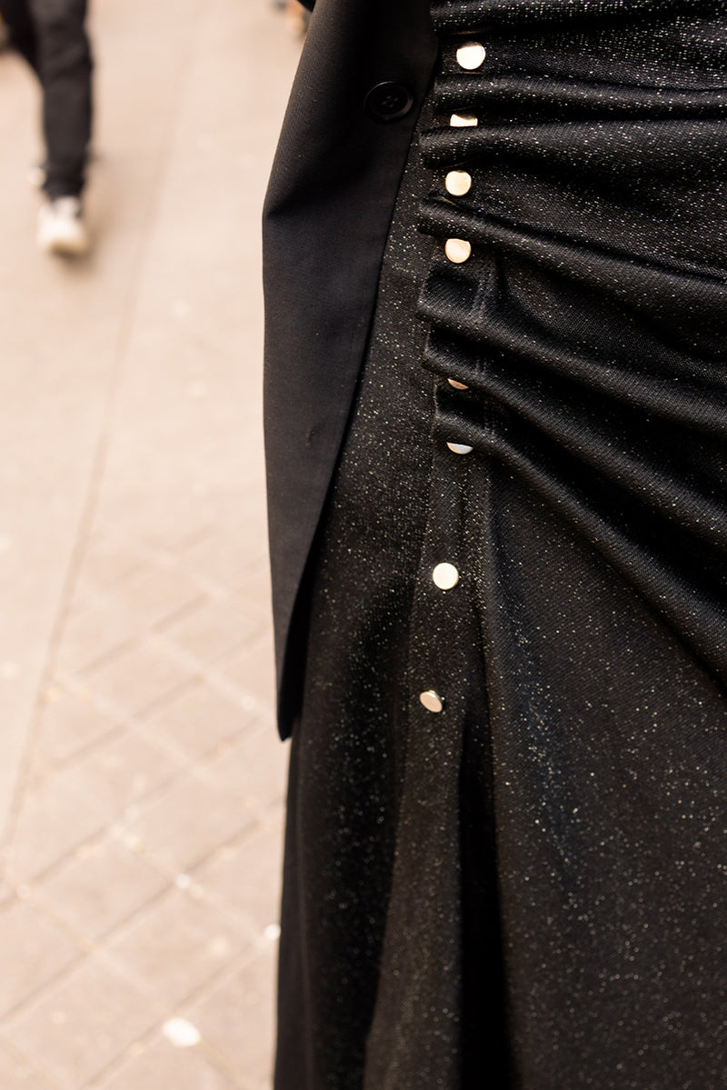 Cosmo Dress - Black Shimmer