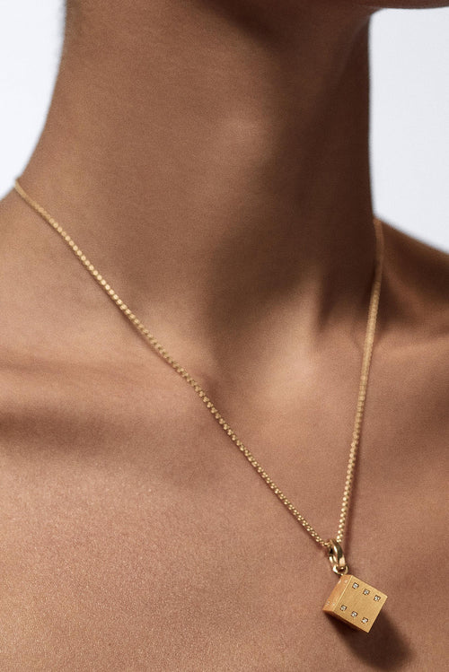 Dado Pendant - 18K Yellow Gold