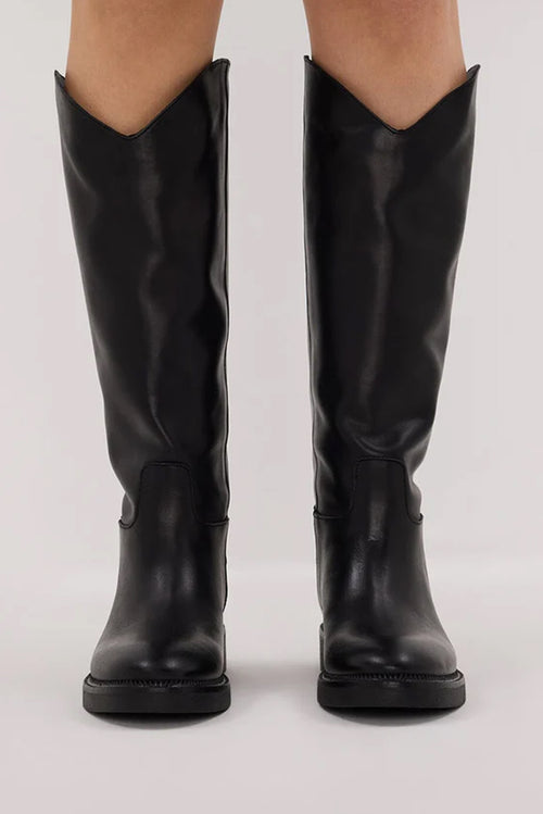 Giada - Black Leather