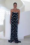 Black Tie Gown - Polka Noir
