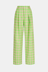 Douglas Pant - Neon Green/Beige