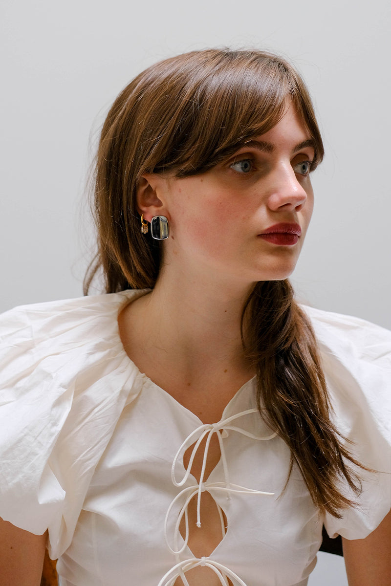 Tulum Earrings - Silver