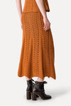 Merinos Crochet Skirt - Noisette