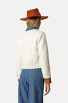 Denim & Wool Short Coat