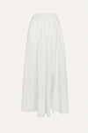 Cotton Long Skirt - White