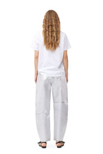 Basic Jersey Lemon Relaxed T - Shirt - Bright White