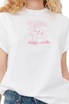Basic Jersey Relaxed T Shirt - Pink Bunny