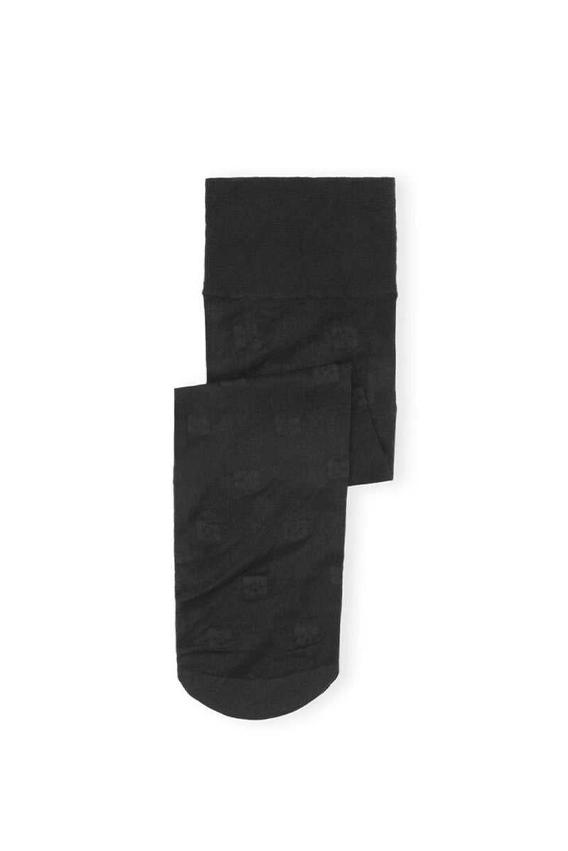 Butterfly Lace Socks - Black