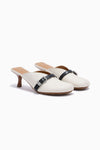 GANNI Sue Heeled Mule - Egret