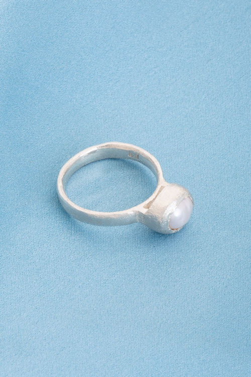 Morning Glory Small Ring - Sterling Silver