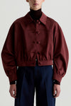 Tana Bomber Jacket - Cranberry
