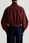 Tana Bomber Jacket - Cranberry