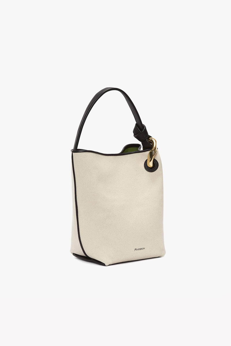 Corner Bucket Bag - Natural