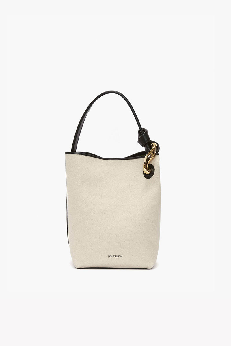 Corner Bucket Bag - Natural