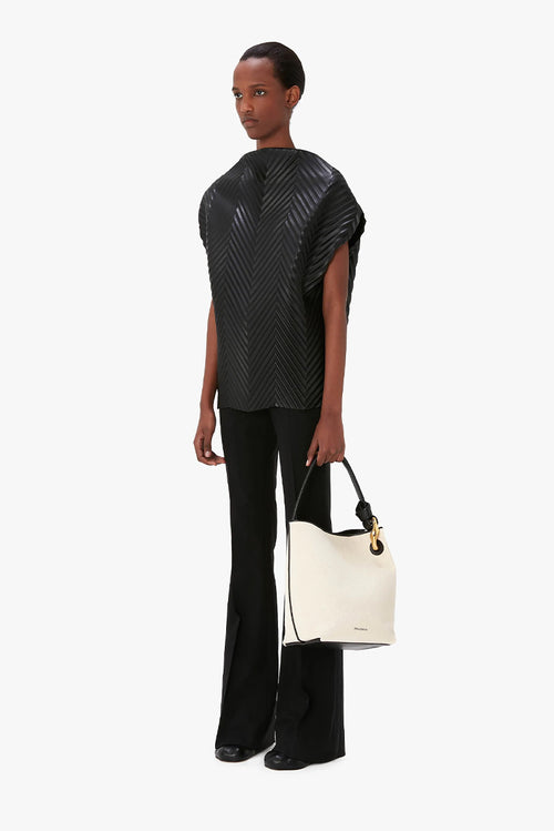 Corner Bucket Bag - Natural