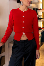Kitty Cardigan - Red