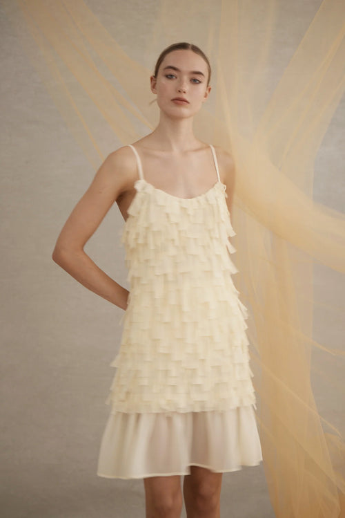 Heartbreak Mini Dress - Butter