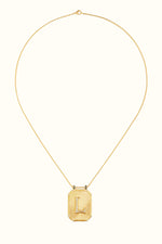 Scapulaire Letter - 18k Yg