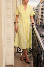 Florence Dress - Lemon