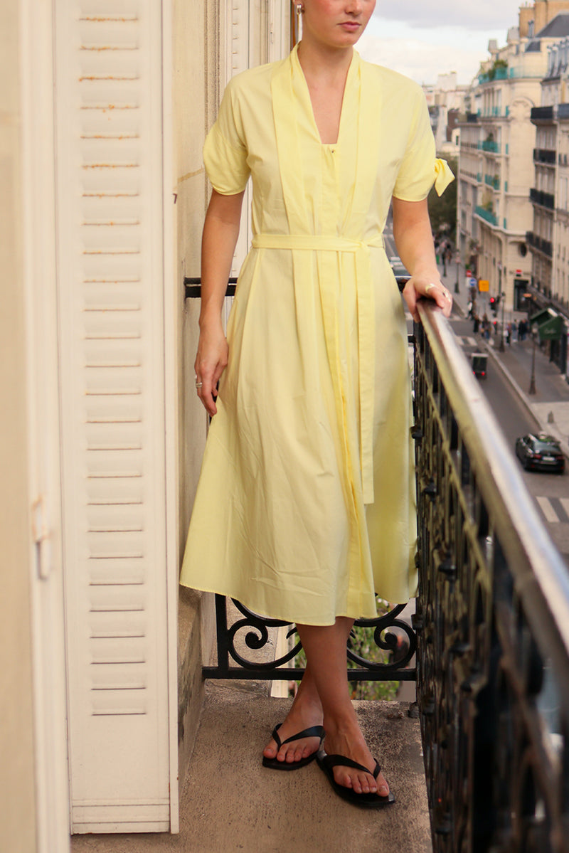 Florence Dress - Lemon