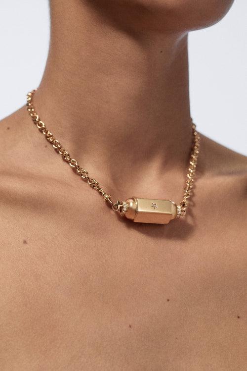 Jumbo Locket - 18k Yellow Gold