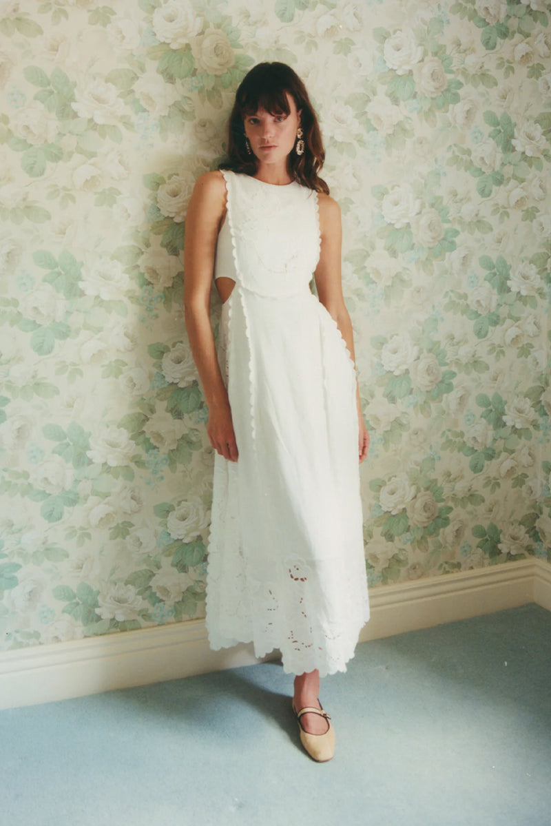 Amelia Dress - White